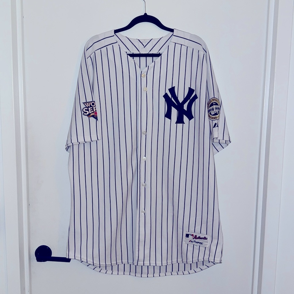 Authentic Collection New York Yankees Majestic Athletic Mariano Rivera 42